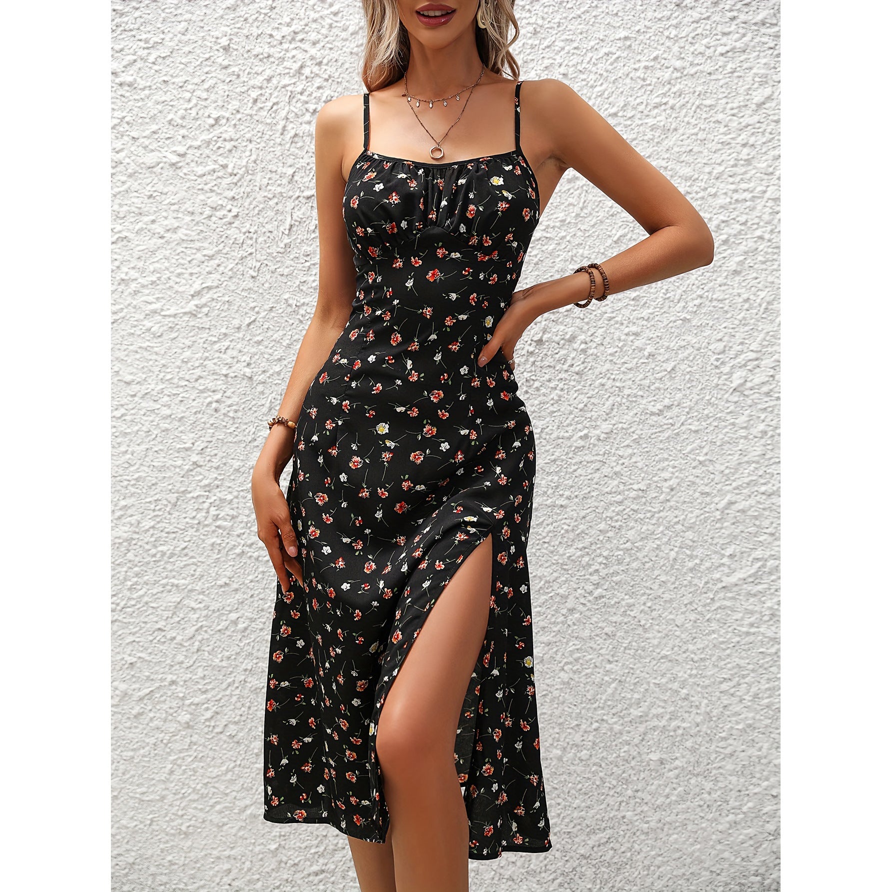 New Polka Dot Print Suspender 